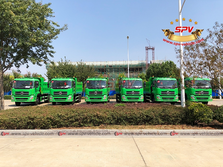 20 CBM Garbage Dump Truck DONGFENG - 6 UNITS - F 20 CBM Garbage Dump Truck DONGFENG - 6 UNITS - F